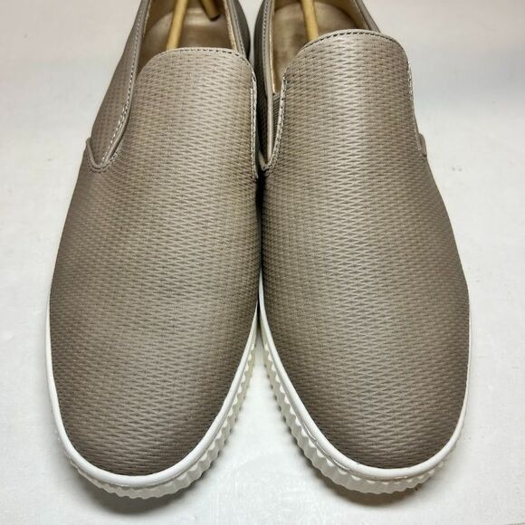 Naturalizer Womens 10 M Mushroom Grey Tia Platform Slip On Sneakers NIB IG6 - Picture 4 of 4